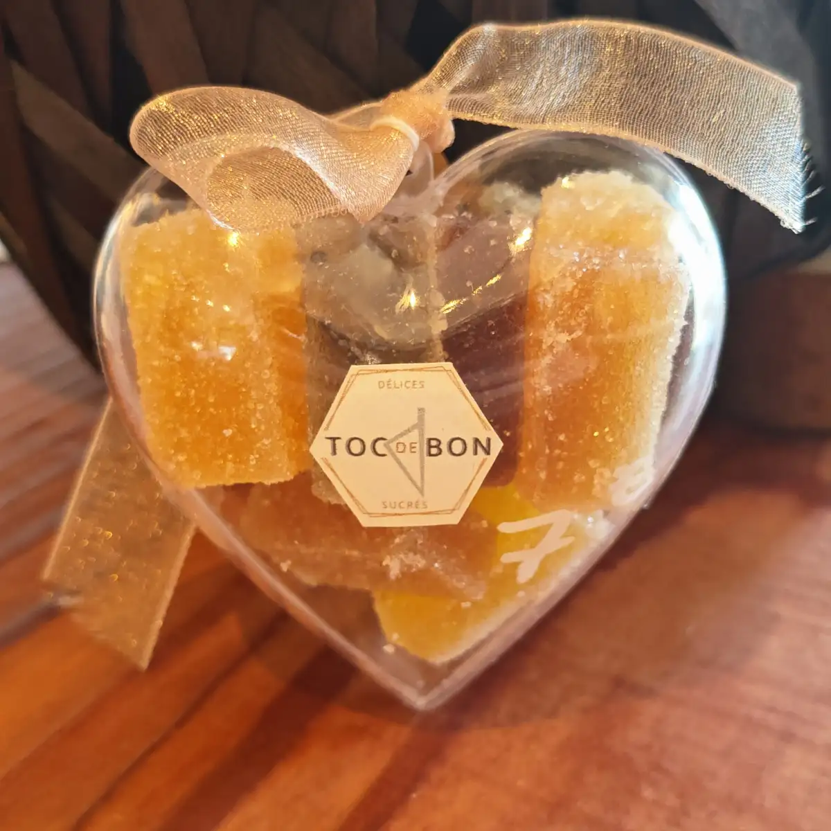 Coeur pâtes de fruits