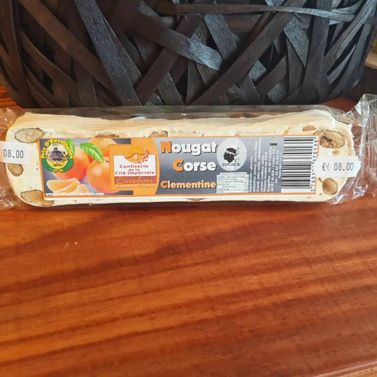 Nougat corse clémentine
