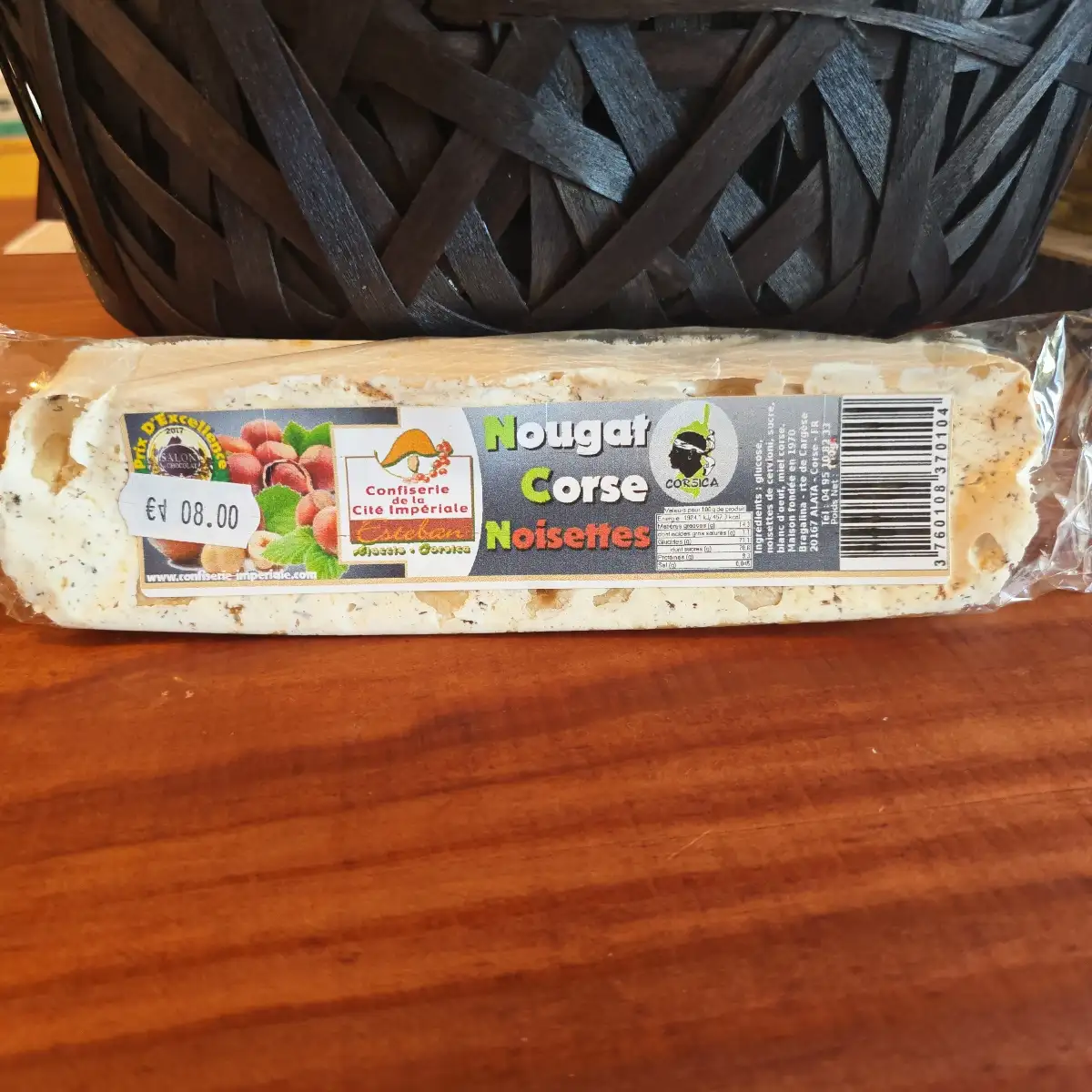 Nougat corse noisette