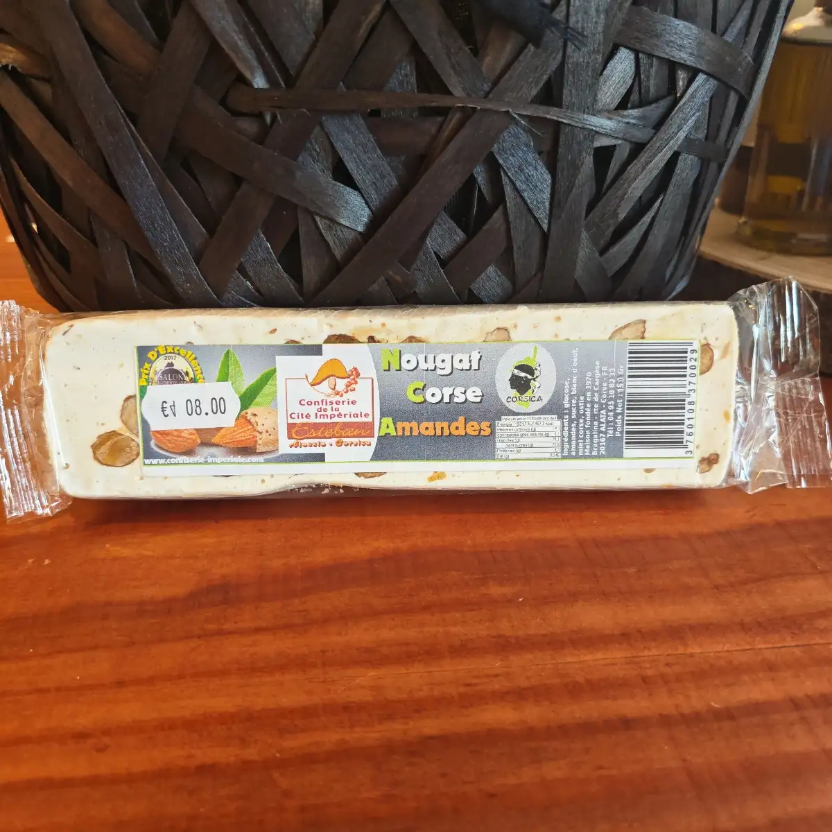 Nougat corse amandes
