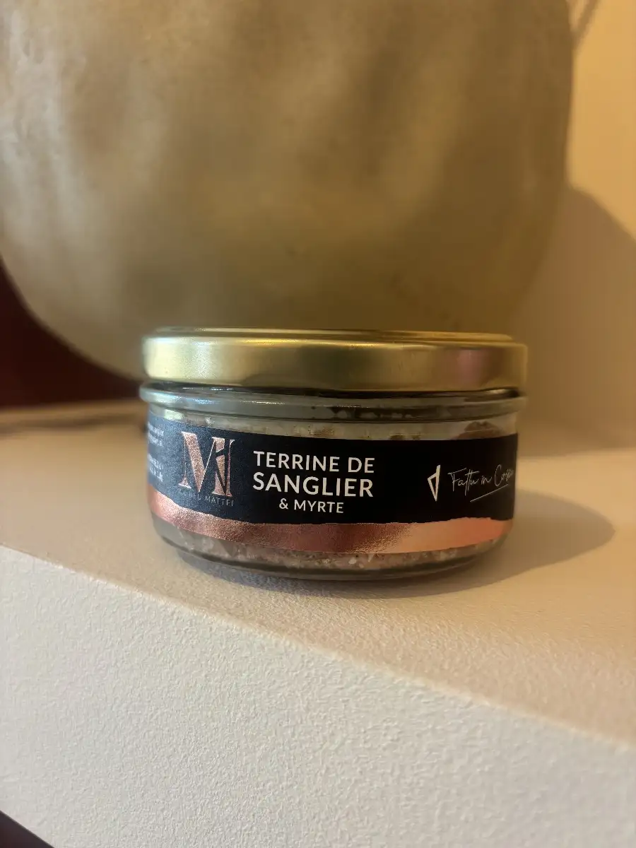 Terrine de sanglier & myrte