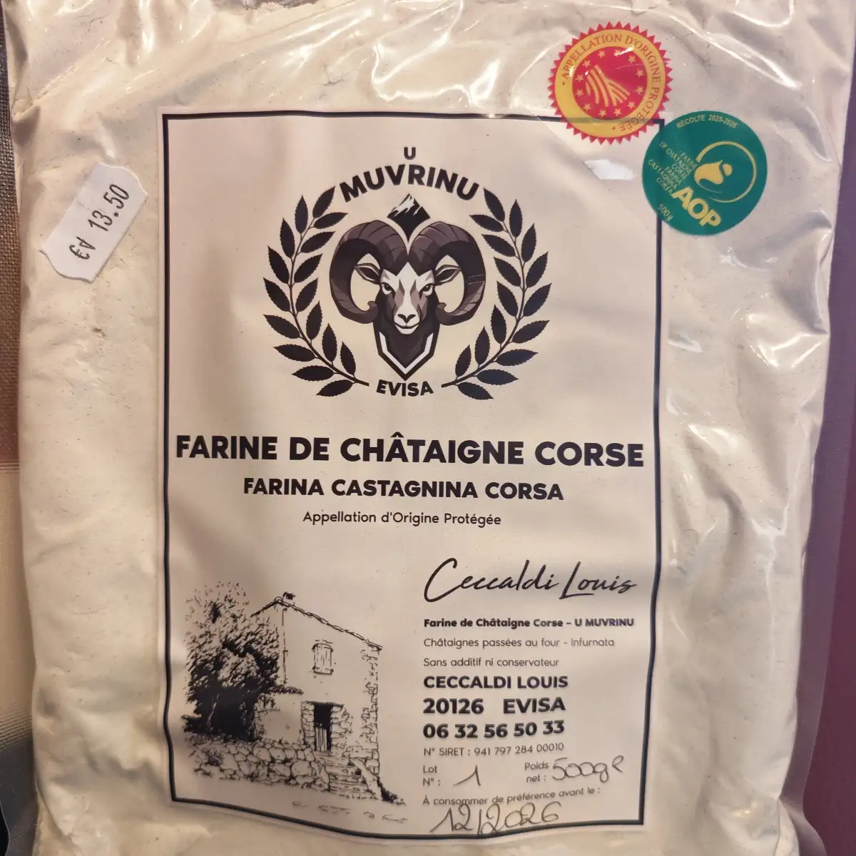 Farine de châtaigne Corse