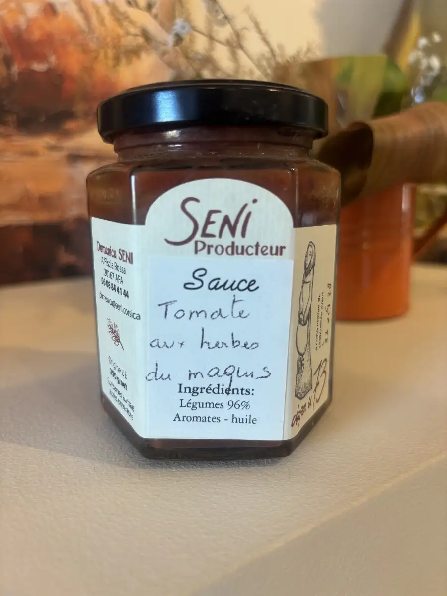 Sauce tomate aux herbes du maquis