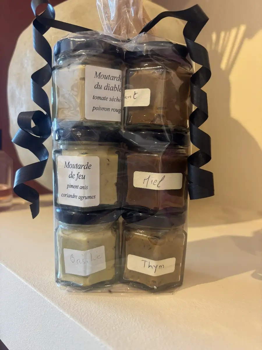 Préparation gastronomique à base de moutarde aromatisée