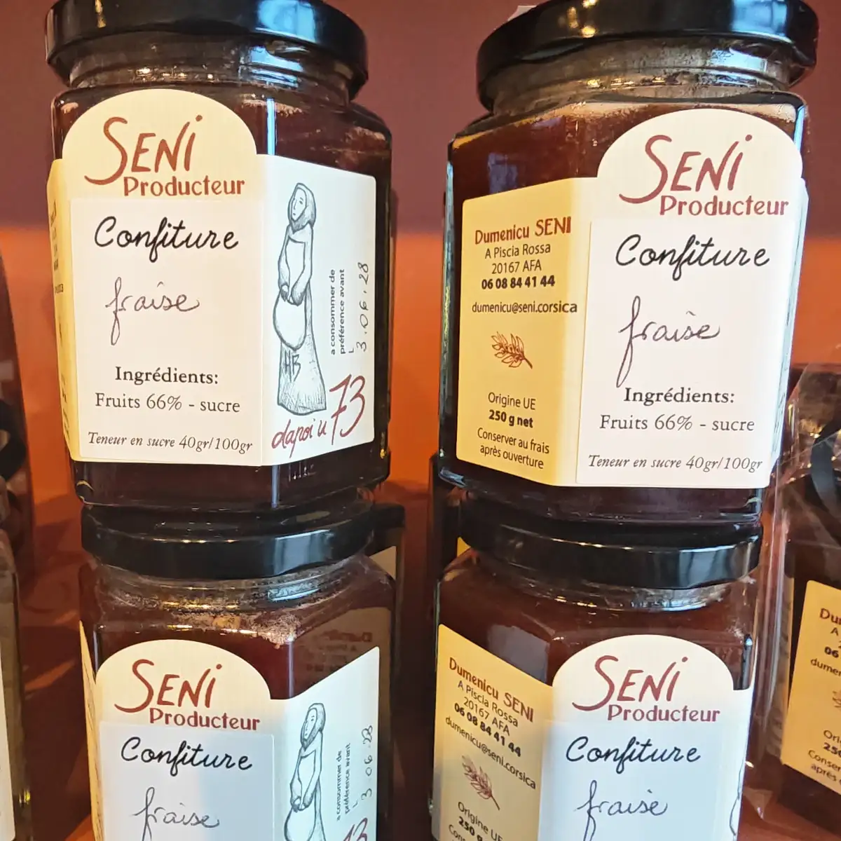 Confiture fraise de Corse