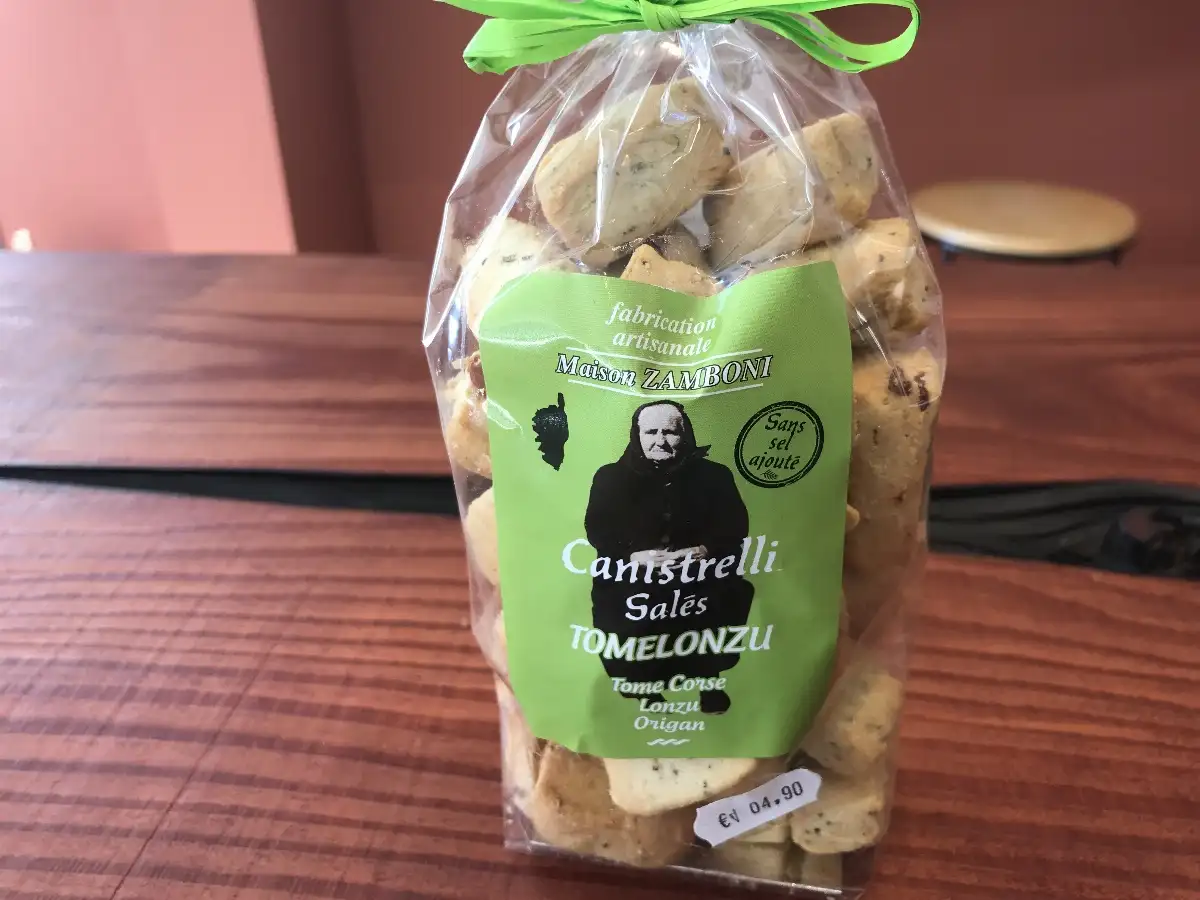 Canistrelli salé Tomelonzu