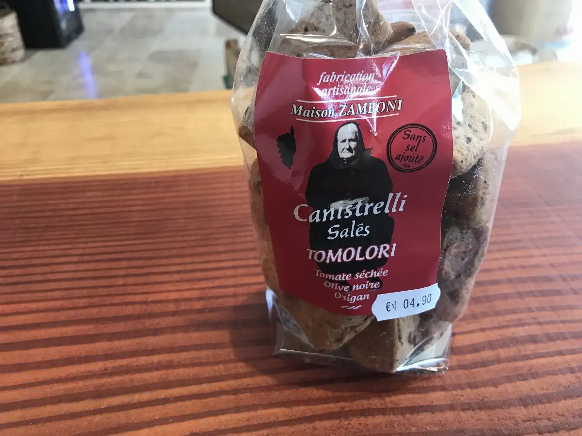 Canistrelli salé tomolori