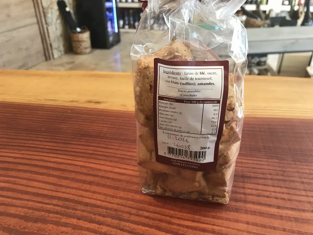 Canistrelli Amandes