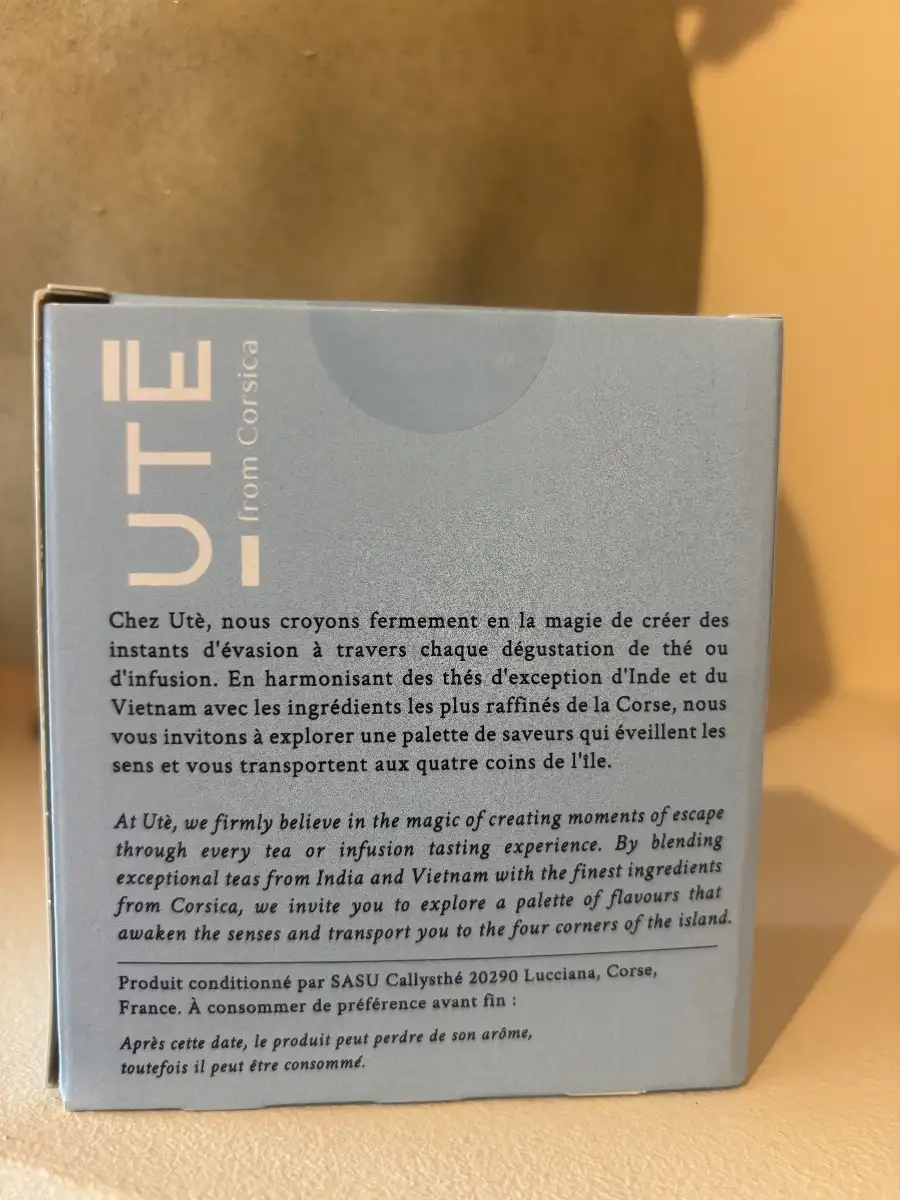 Thé vert menthe chaude