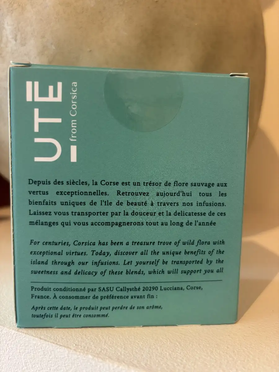 Infusion après repas