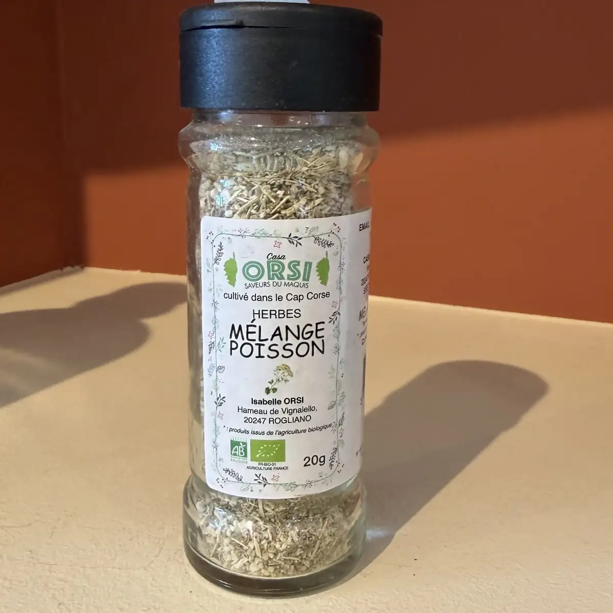 Herbes mélange poisson