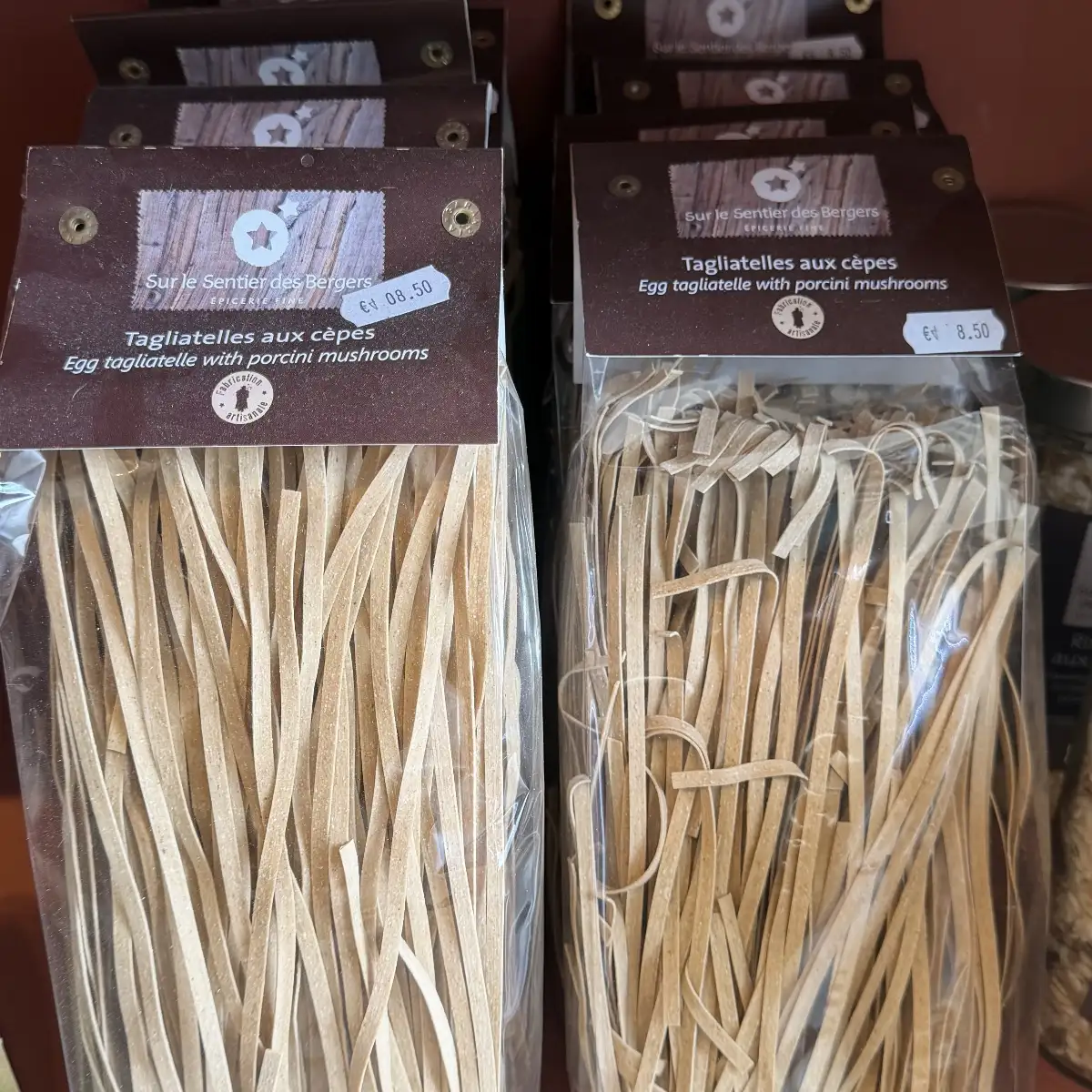 Tagliatelles aux cèpes