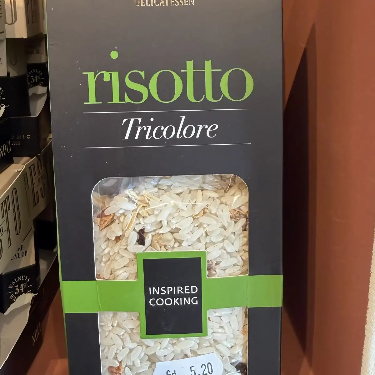 Risotto tricolore
